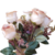 Flores Artificiais Buque De Rosas Cor Chá 7 Ramos C/ Folhas - loja online