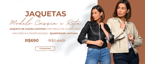 Carrusel Couros Brasil Outlet - Roupa feminina de couro legítimo