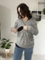 sweater de lanilla con sistema para lactancia - Gris claro - tienda online