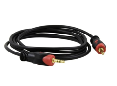 Cable De Audio Plug 3.5mm - Plug 3.5mm 1.8mts