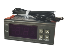 Bazar del Cocinero - Termostato Digital STC-1000 Frio / Calor ✔️Ideal para  poder controlar la fermentación! Se usa con una heladera o freezer donde se  aplica el termostato externo STC-1000 y se