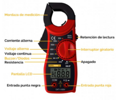 PINZA AMPEROMETRICA HB-87 en internet