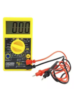 Multimetro Tester Digital BAROVO Mul860u C/ Buzzer + Puntas