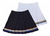 Pollera Tableada Negra Arcoiris Tennis Skirt