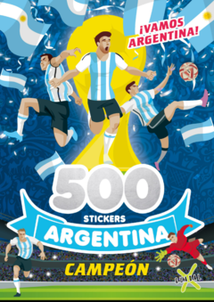 500 Stickers Argentina Campeón