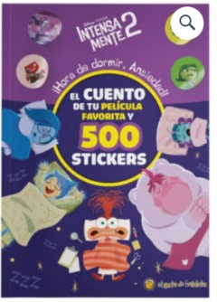 INTENSAMENTE 2 - EL CUENTO DE TU PELICULA FAVORITA Y 500 STICKERS