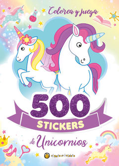 500 STICKERS UNICORNIOS