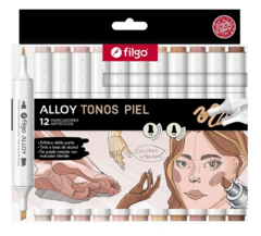 ALLOY TONOS PIEL- MARCADORES ARTISTICOS