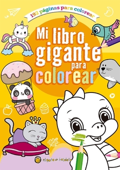 MI LIBRO GIGANTE PARA COLOREAR: AMARILLO