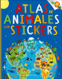 ATLAS DE ANIMALES CON STICKERS