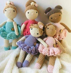 BAILARINAS CHIQUITAS AMIGURUMIS