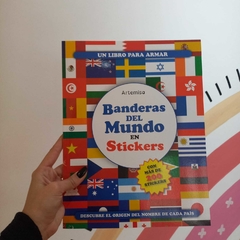 BANDERAS DEL MUNDO EN STICKERS