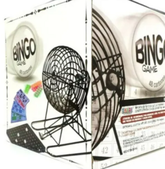 BINGO BOLILLERO METAL 48 CARTONES - comprar online