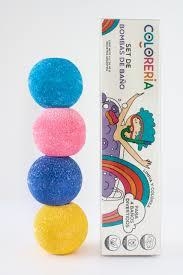 SET DE BOMBAS DE BAÑO- COLORERIA