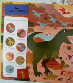 BUSCA Y ENCUENTRA PARA LOS MÀS CHIQUITOS: LOS DINOSAURIOS - comprar online