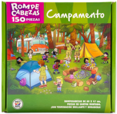 ROMPECABEZAS GRANDE: CAMPAMENTO 150 PIEZAS