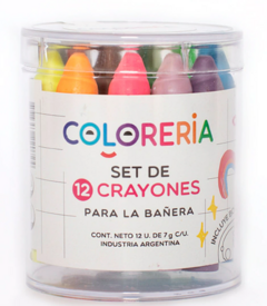 SET CRAYONES PARA LA BAÑERA - COLORERIA