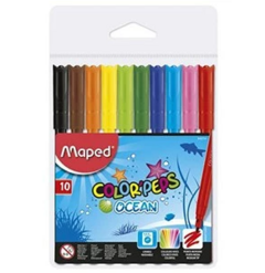 MARCADOR MAPED COLORPEPS OCEAN X 10