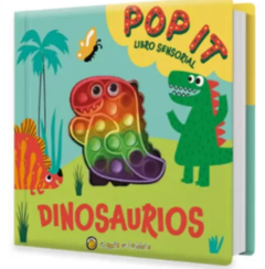 DINOSAURIOS - POP IT LIBRO SENSORIAL