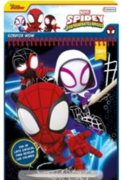 SPIDEY SORPRENDES AMIGOS- SCRATCH WOW