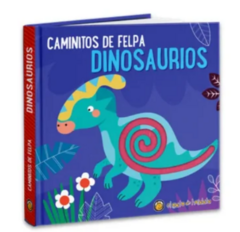 CAMINITOS DE FELPA DINOSAURIOS