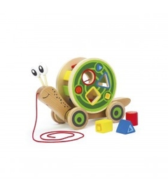 CARACOL DE ARRASTRE DE JUGUETE HAPE - comprar online