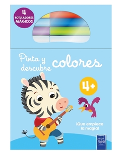 PINTA Y DESCUBRE COLORES: CEBRA