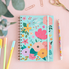 CUADERNO GRANDE FLORES