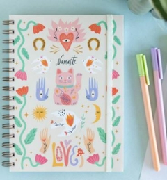 CUADERNO GRANDE LUCKY CAT