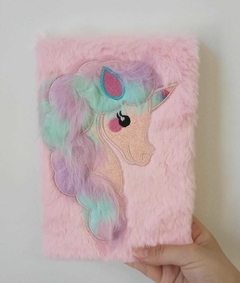 CUADERNO PELOS UNICORNIO ROSA