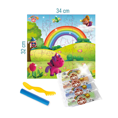 MASA GLITTER DIDO + PUZZLE UNICORNIO - comprar online