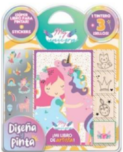 DISEÑA Y PINTA- MY UNICORN