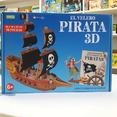 EL VELERO PIRATA 3D