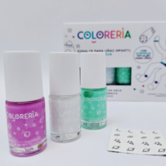 SET ESMALTES AL AGUA ASTRONAUTA -COLORERIA - comprar online