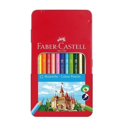 PINTURITAS FABER CASTELL LATA X 12 ECOLAPICES HEXAGONALES