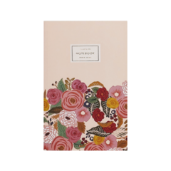 CUADERNO FLOWER ROSA