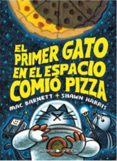 EL PRIMER GATOEN EL ESPACIO COMIO PIZZA