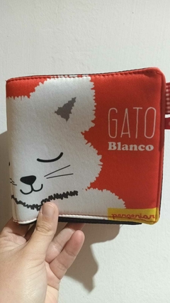 LIBRO SENSORIAL- GATO BLANCO