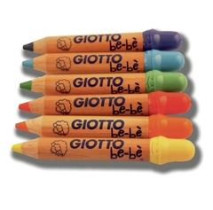 LAPICES GIOTTO BEBE 6 COLORES - comprar online