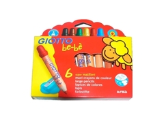 LAPICES GIOTTO BEBE 6 COLORES