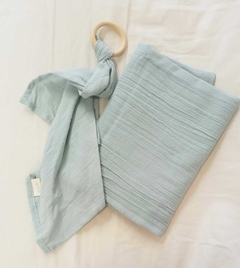 KIT SWADDLE + APEGO GRIS AZULADO