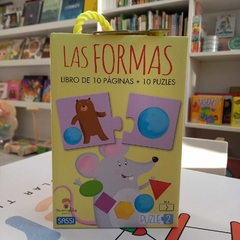 PUZZLE VERTICAL: LAS FORMAS - 2 PIEZAS