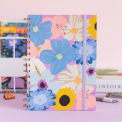 CUADERNO GRANDE LILA