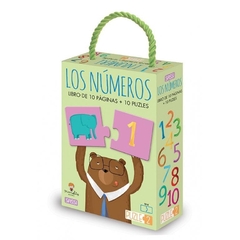 PUZZLE VERTICAL : LOS NUMEROS - 2 PIEZAS