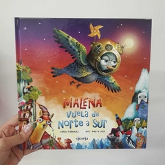 MALENA VUELA DE NORTE A SUR