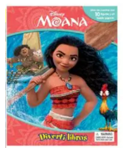 DISNEY MOANA- DIVERTI LIBROS