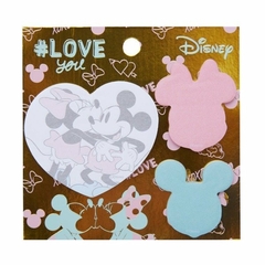 NOTAS ADHESIVAS MICKEY Y MINNIE MOUSE MOOVING