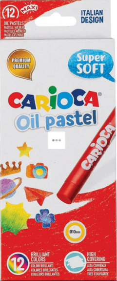 CRAYONES OLEO PASTEL CARIOCA X12