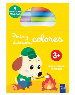 PINTA Y DESCUBRE COLORES: PERRO