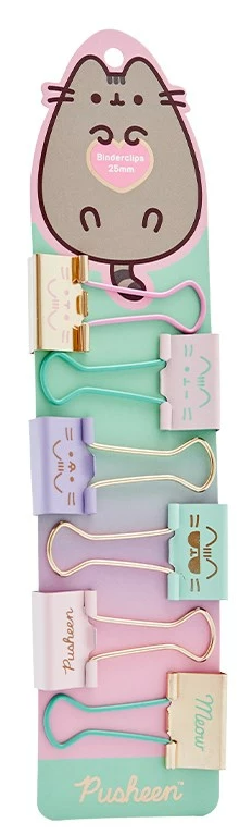 PUSHEEN BINDERCLIPS